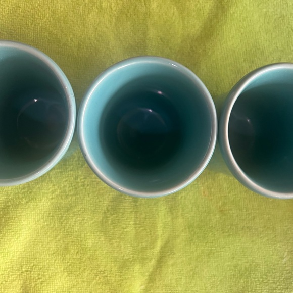 Fiesta Cups Pitcher Anniversary Vintage 1996 Two Matching Cups 60th - Picture 5 of 9